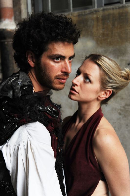 Elia Nichols as Lady Macbeth on stage, 2010